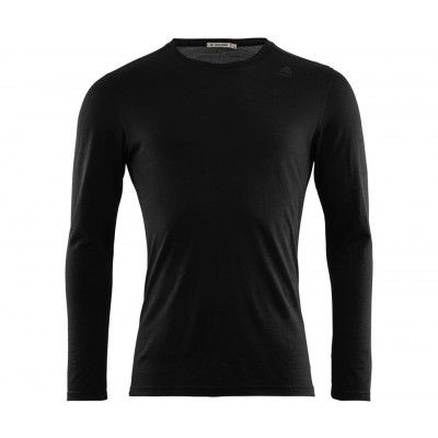 Aclima LightWool Longsleeve Undershirt Men Jet Black