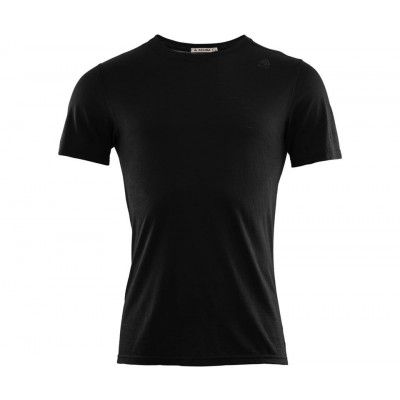 Aclima LightWool Undershirt Tee Men Jet Black