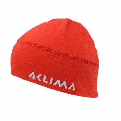 Aclima LW Beanie U  HighRiskRed