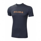 Aclima LW T-Shirt Logo  Iron Gate