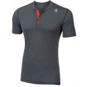 Lightwool Henley Shirt Man XL, IRONGATE/POINCIANA