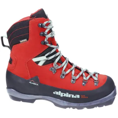 Alpina Alaska BC Turpjäxor Red/Black, EU 42