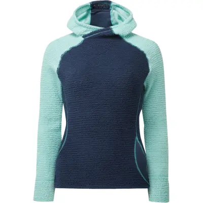 OMM Core+ Hoodie W  Dam Blå XL | Mellanlager Tröja