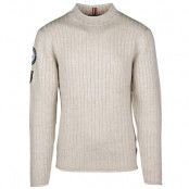 Amundsen Peak - Woman roll nec M, Oatmeal Melange