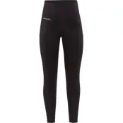 Craft ADV Essence High Waist Warm Tights W Löpartights Black, XS