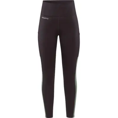 Craft ADV Essence High Waist Warm Tights W Löpartights Slate/Thyme, XL