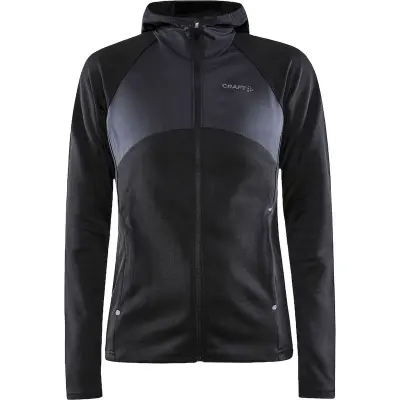 Craft ADV Essence Jersey Hood Jacket W Löparjacka Black, XL