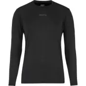 Craft ADV Essence LS Tee 2 M Herr Svart M | Långärmad T-shirt