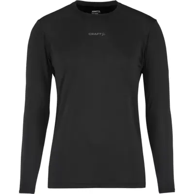 Craft ADV Essence LS Tee 2 M Herr Svart M | Långärmad T-shirt