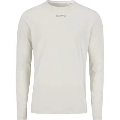Craft ADV Essence LS Tee 2 M Herr Vit XL | Långärmad T-shirt