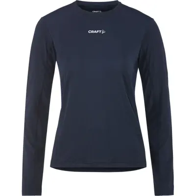 Craft ADV Essence LS Tee 2 W Dam MIDNIGHTBlå S | Långärmad T-shirt