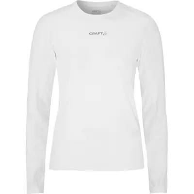 Craft ADV Essence LS Tee 2 W Dam Vit M | Långärmad T-shirt