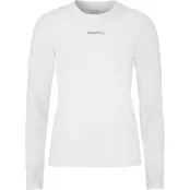 Craft ADV Essence LS Tee 2 W Dam Vit XL | Långärmad T-shirt