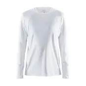 Craft Adv Essence LS Tee W White