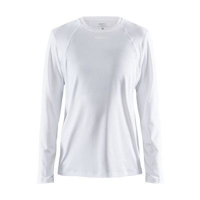 Craft Adv Essence LS Tee W White