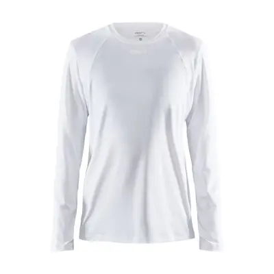 Craft Adv Essence LS Tee W White