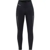Craft ADV Essence Run Tights W Dam Svart XL | Löpartights