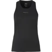 Craft ADV Essence Singlet 2 W Dam Svart M | T-shirt