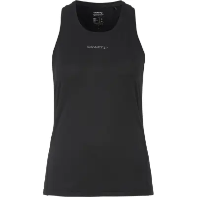 Craft ADV Essence Singlet 2 W Dam Svart M | T-shirt