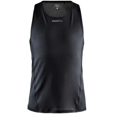 Craft ADV Essence Singlet M T-shirt Black, S