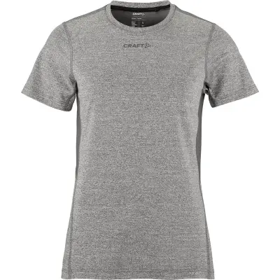 Craft ADV Essence SS Tee W T-shirt Black Melange, L