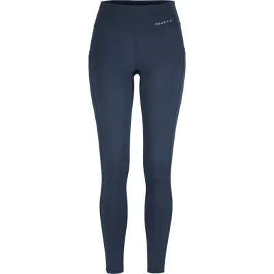 Craft ADV Essence Warm Tights 3 W Dam MIDNIGHTBlå M | Löpartights