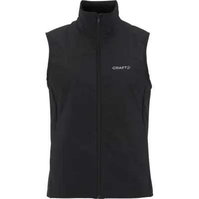 Craft ADV Essence Warm Vest 2 W Dam Svart XS | Löparväst