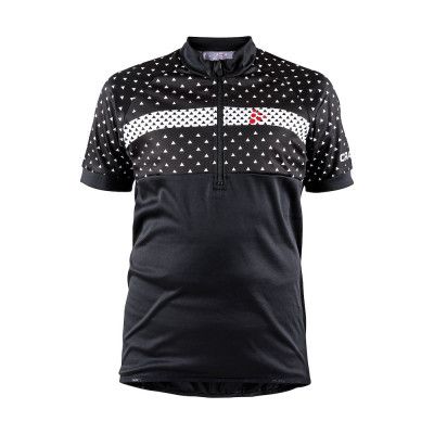 Craft Bike Jersey Junior Black/White