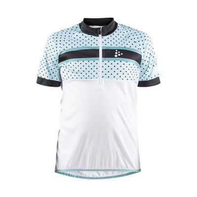 Craft Bike Jersey Junior White/Heal