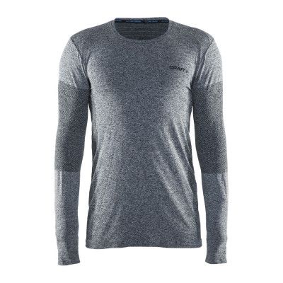 Craft Breakaway Comfort LS TEE M Black Melang - Utförsäljning