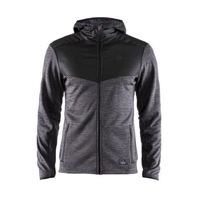 Craft Breakaway Jersey Hood Jkt M Black  Melange