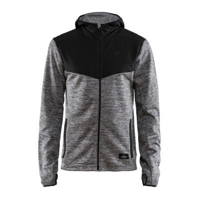 Craft Breakaway Jersey Hood Jkt M Dark Grey Melange