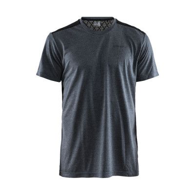 Craft Charge SS Tee M Black Melange