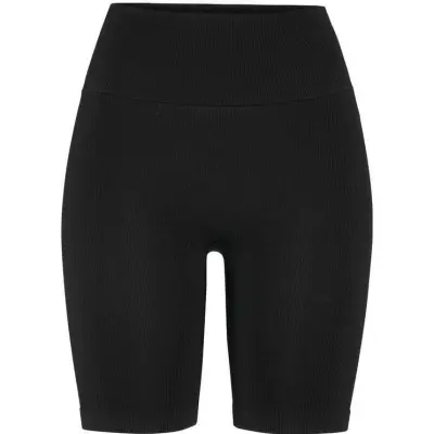 Craft Collective Rib Short Tights W Black