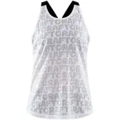 Craft Core Charge Logo Singlet W T-shirt White, M