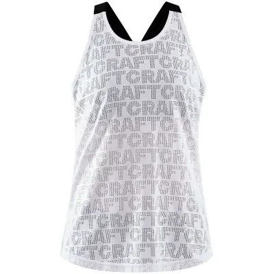 Craft Core Charge Logo Singlet W T-shirt White, M