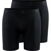 Craft Core Dry Boxer 6-Inch 2-Pack M Underkläder Black, S