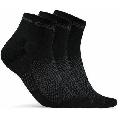 Craft Core Dry Mid Sock 3-Pack Black