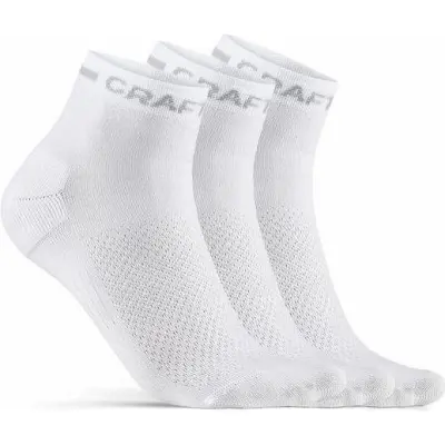 Craft Core Dry Mid Sock 3-Pack White