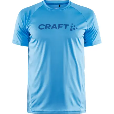 Craft CORE Essence Logo Tee M Herr Mörkgrön L | T-shirt