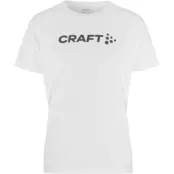 Craft CORE Essence Logo Tee M Herr Vit M | T-shirt