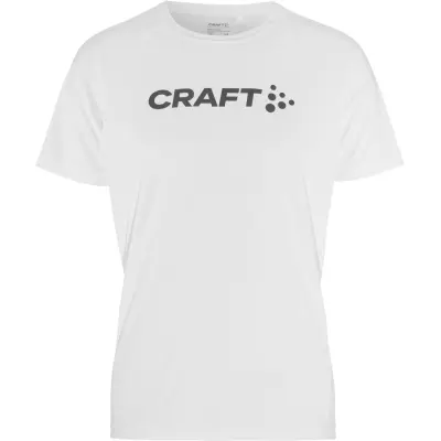 Craft CORE Essence Logo Tee M Herr Vit XXL | T-shirt
