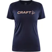 Craft CORE Essence Logo Tee W Dam FUCHSIA L | T-shirt