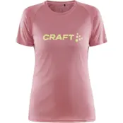 Craft CORE Essence Logo Tee W T-shirt Dawn, XS