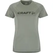 Craft CORE Essence Logo Tee W T-shirt Leaf, L