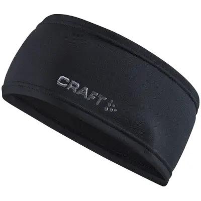 Craft Core Essence Thermal Headband Pannband Black, S/M