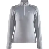 Craft CORE Gain Midlayer W Dam Grå M | Mellanlager Tröja