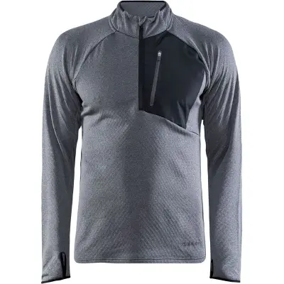 Craft CORE Trim Thermal Midlayer M Mellanlager Tröja Dk Grey Melange, XL