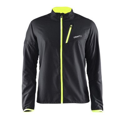 Craft Devotion Jacket Herr Black/Flumino Utförsäljning