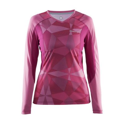 Craft Devotion LS Shirt W P GEO POP - Utgående Färg